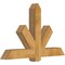 Ekena Millwork Kennewick Rough Sawn Timber Gable Bracket, Western Red Cedar, 60"W x 38"H x 6"D x 6"F, 15/12 Pitch GBW060X38X0606KEN00RWR - alternate 2